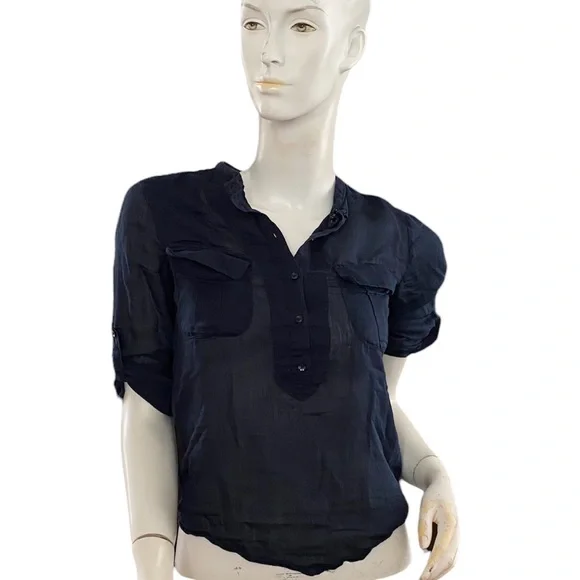 G Star navy stevie safari shirt XS - Picture 2 of 14